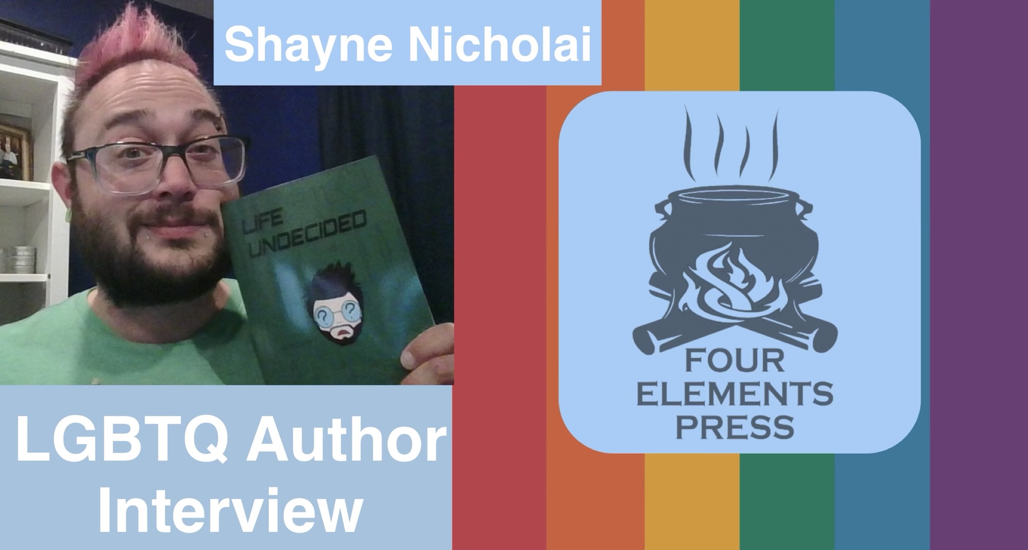 Queer Poet & Songwriter Shayne Nicholai | LGBTQ Author Interview